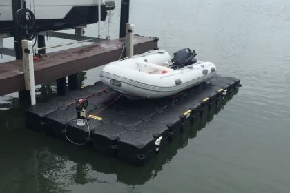 Dinghy Guide: How to build a drive on boat dock