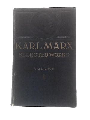 Karl Marx: Selected Works in Two Volumes (Vol 1) by Karl Marx: Fair ...