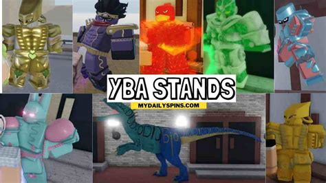 Roblox YBA Stands (your bizarre adventure) September 2023 (NEW) Mydailyspins.com