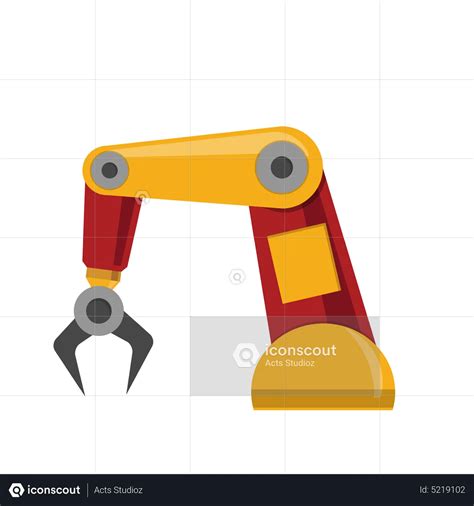 Robotic Arm Animated Icon - Free Download Industry Animated Icons ...