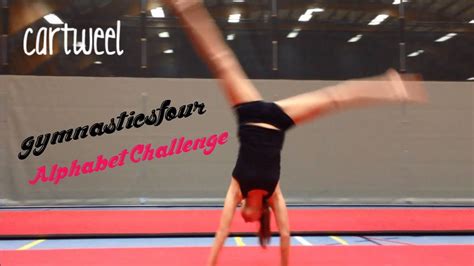 Gymnastics Alphabet Challenge - YouTube