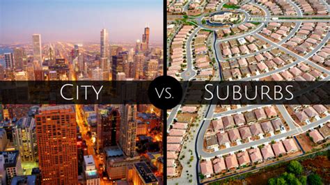 Urban vs Suburban Development Sites