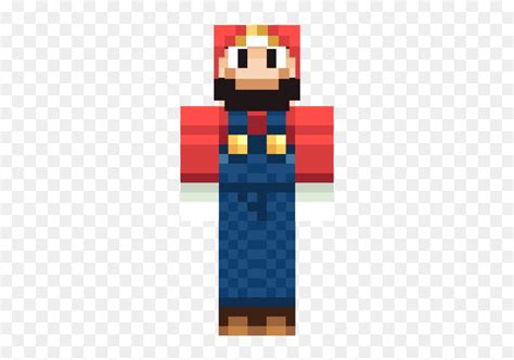 Skin De Mario Para Minecraft, HD Png Download - vhv