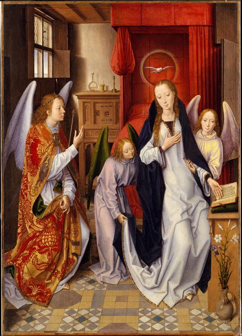 Jan Van Eyck Annunciation National Gallery Of Art