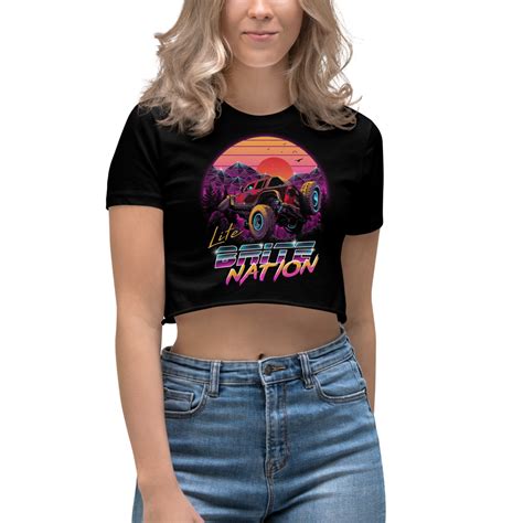 LITE BRITE NATION Crop Top. – Lite Brite Studios