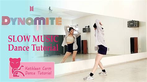 BTS - 'Dynamite' Dance Tutorial | SLOW MUSIC + MIRRORED - YouTube