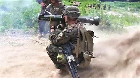 Army Soldiers Shooting the Powerful M3 Carl Gustav Recoilless Rifle ...