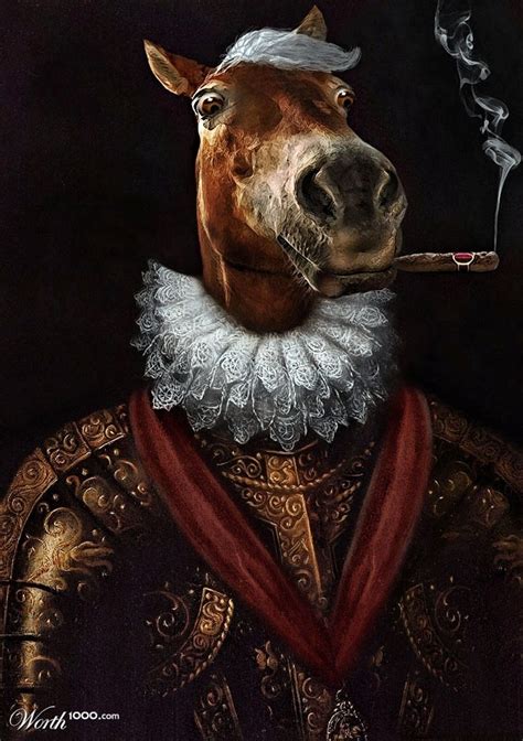 smoking horse. | smoking animals! | Pinterest