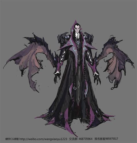 ArtStation - A demonstration of vampire disign for a litte lecture ...