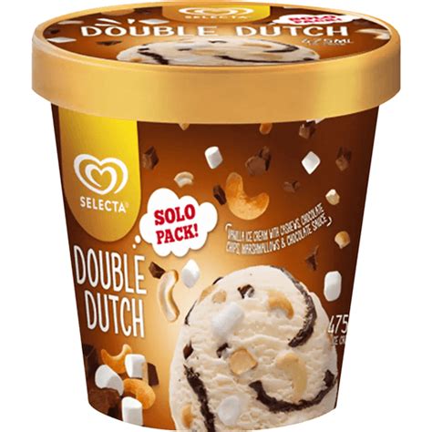 Selecta Ice Cream Double Dutch | 475ml | Ice Cream | Walter Mart