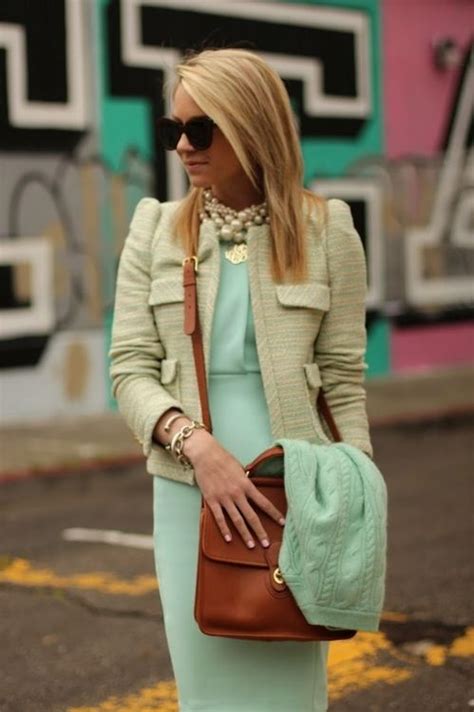 49 best images about Mint green on Pinterest | Spring looks, Fashion bloggers and Mint jeans