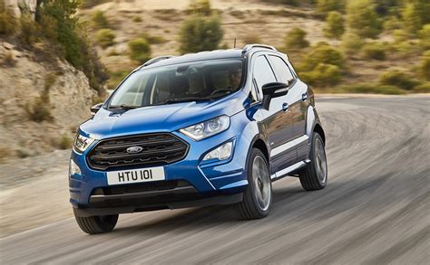 Le petit SUV Ford Ecosport restylé annonce ses prix