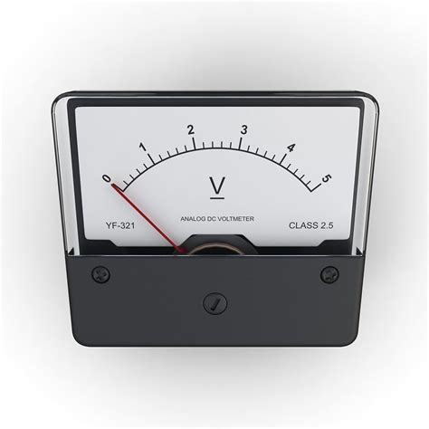 DC Voltmeter 3D model | CGTrader