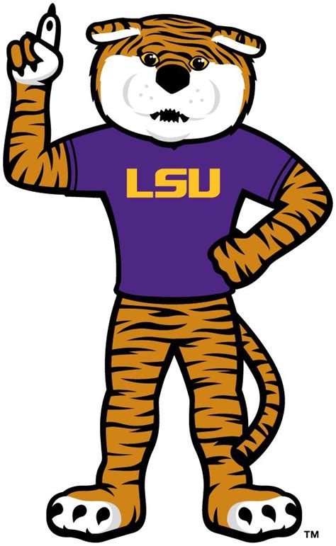 LSU Tigers Mascot Logo History | Lsu tigers, Lsu tigers logo, Lsu tigers football