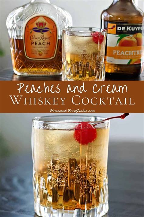 The perfect mix of crown royal peach whiskey and cream soda; our ...