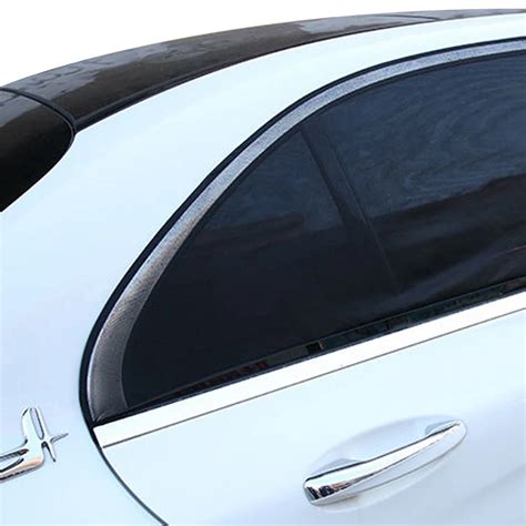 Dewtreetali NEWESTAdjustable Auto Car Side Rear Window Sun Shade Black ...