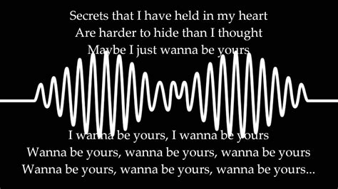 Arctic Monkeys-I Wanna Be Yours-Lyrics - YouTube