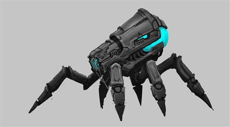 ArtStation - Spider robot