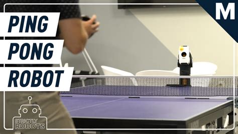 Up your table tennis game by playing against this smart robot | Mashable