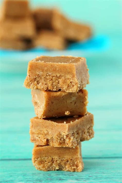 Vegan Almond Butter Fudge, Easy 4-Ingredient Recipe - Loving It Vegan