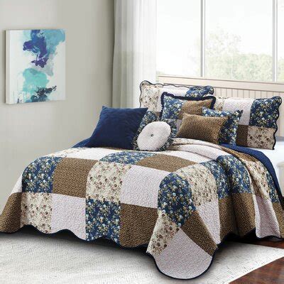 King Size Patchwork Quilts, Coverlets, & Sets You'll Love in 2019 | Wayfair