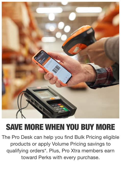 The Home Depot Pro Desk