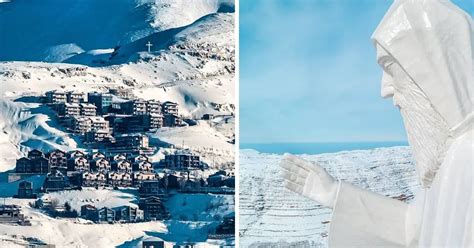 20+ Stunning Pictures From Snowy Faraya, Lebanon