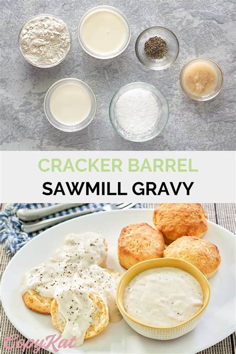 Cracker Barrel Sawmill Gravy - CopyKat Recipes - Tasty Made Simple