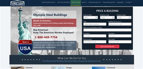 Olympia Steel Buildings: 2023 Reviews, Prices & Services