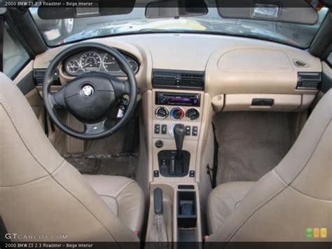 Beige Interior Dashboard for the 2000 BMW Z3 2.3 Roadster #57506920 | GTCarLot.com