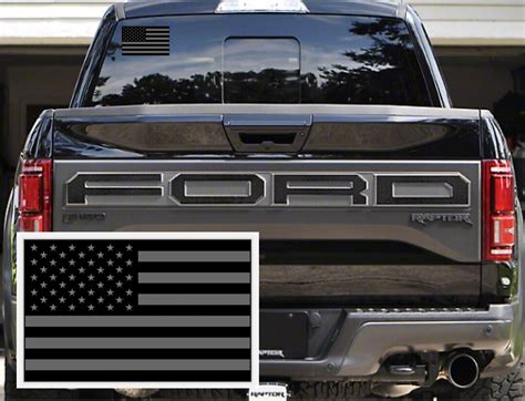 All Black American Flag Sticker, Black Flag Sticker, No Quarter Given Sticker, Black Grey Flag ...