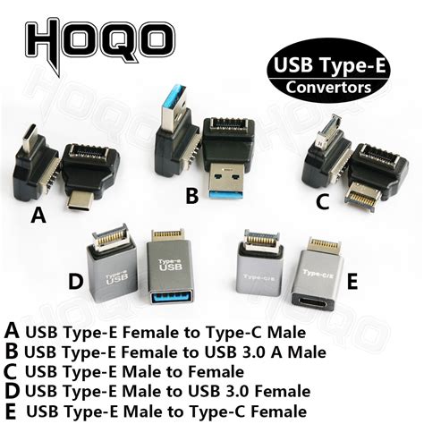 Usb Front Panel Header Usb Type E To Type C Female Male Cable Adapter ...