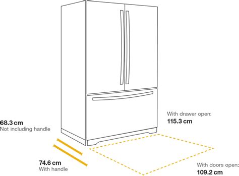 Counter Depth Fridge Dimensions Ge at Curtis Merchant blog