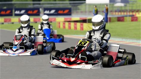 Assetto Corsa Kart At Mini Spa-Francorchamps - YouTube