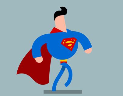 Super Hero Animated Walk Cycles on Behance