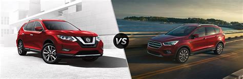 2017 Nissan Rogue vs 2017 Ford Escape