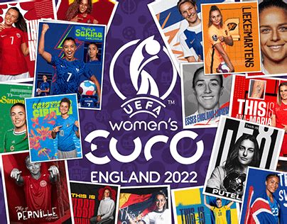 UEFA Women's EURO 2022 | Behance