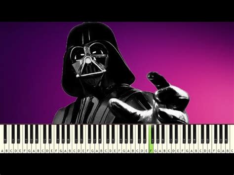 John Williams - Imperial March (Darth Vader Theme) - PIANO TUTORIAL ...