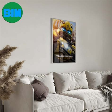 Transformers Bumblebee New Poster Rise of the Beasts Poster Canvas ...