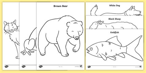 Coloring Pages Of Brown Bears