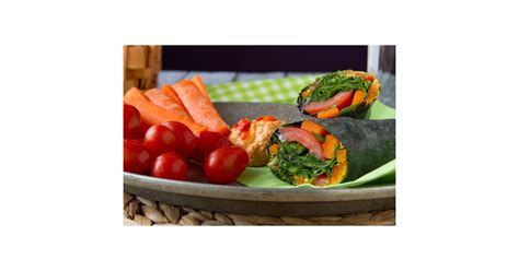 Vegan Cheese and Veggie Wraps | Healthy Wrap Recipes | POPSUGAR Fitness ...