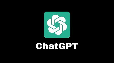 Download Chatgpt Logo On A Black Background Wallpaper | Wallpapers.com