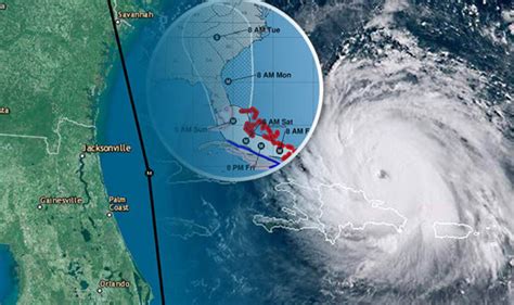 Hurricane Irma Florida path: Latest track shows Jacksonville in direct ...