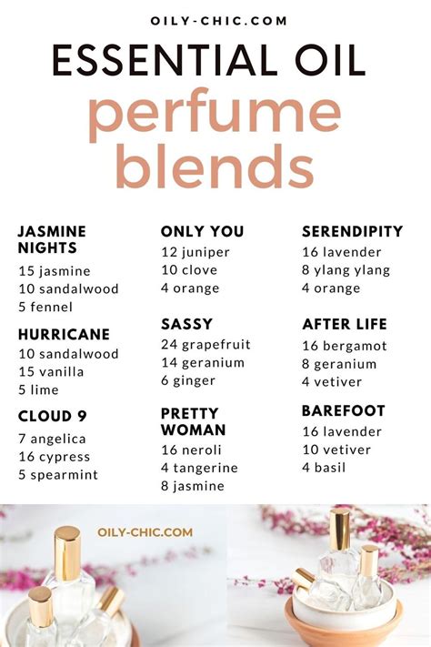 Essential oil perfume blends 9 decadent perfume recipes – Artofit