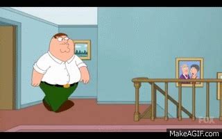 Peter Falling Down The Stairs on Make a GIF