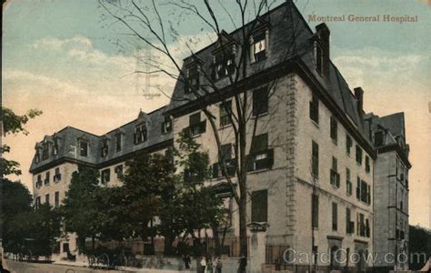 Montreal General Hospital Canada Misc. Canada Postcard