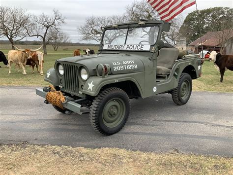 Show Your Patriotism And Buy This 1955 Willys Jeep M38A1