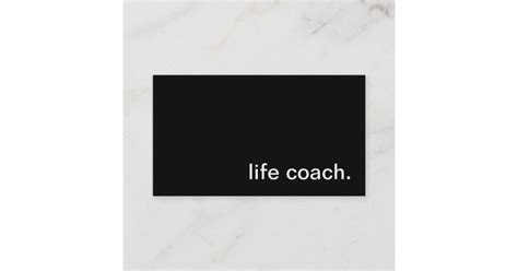 Life Coach Business Card | Zazzle