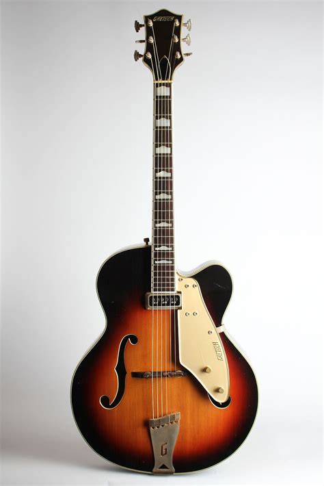 Gretsch Model 6199 Convertible Arch Top Hollow Body Electric Guitar (1955), ser. #15812 ...