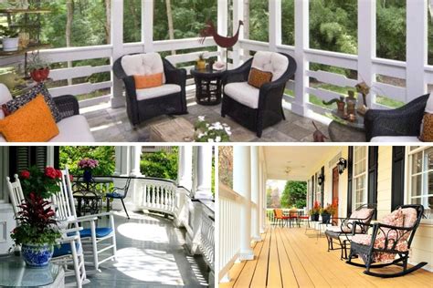 Covered Front Porch Ideas